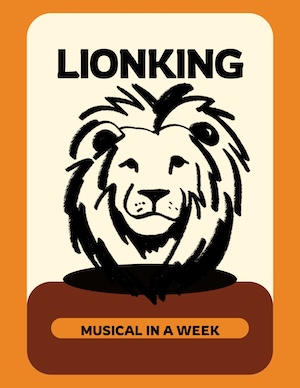 Lion King Musical in a Week Graphic