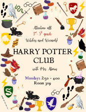 Harry Potter Club Graphic
