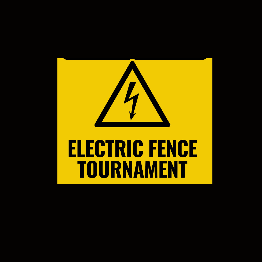 Electric Fence Tournament Graphic