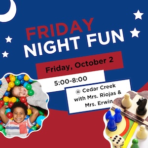 Friday Fun Night Graphic
