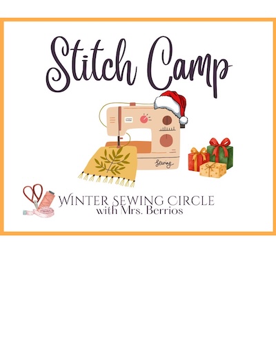 Stitch Camp: Winter Sewing Circle Graphic